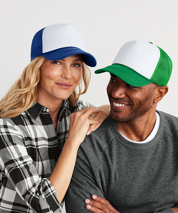 Port Authority Truck’N Five-Panel Foam Trucker Hat - Embroidered