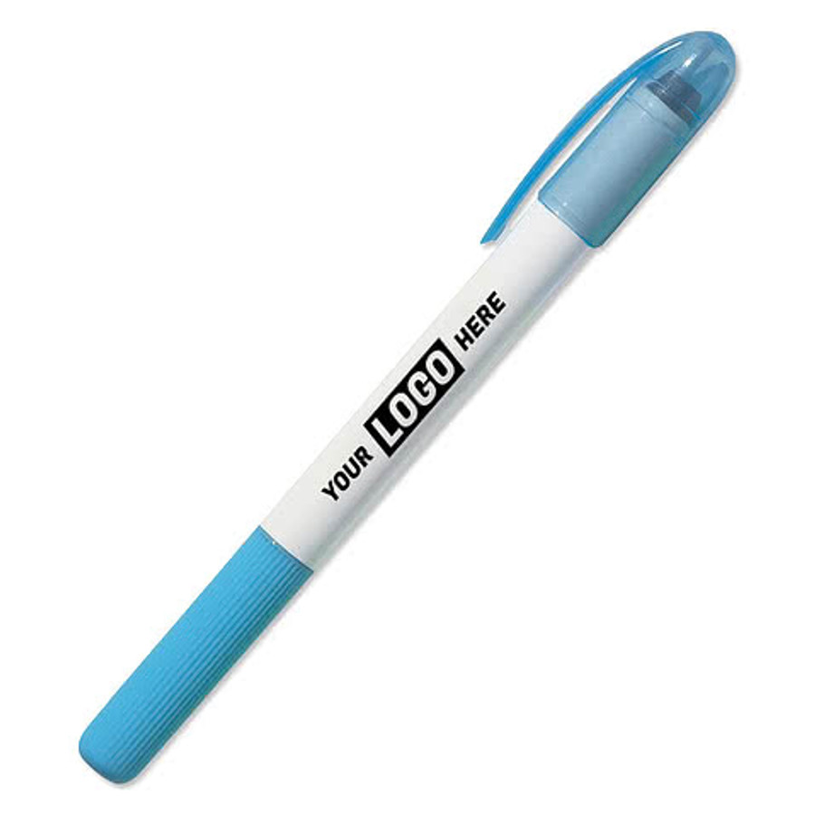 Twist Action Gel Wax Highlighter in White / Blue