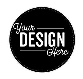 One Way Shopping 12" Circle Floor Decal - Color: Black
