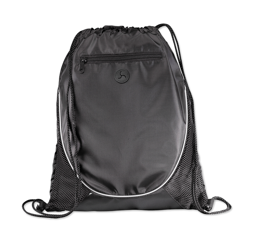Peek Mesh Drawstring Bag-default