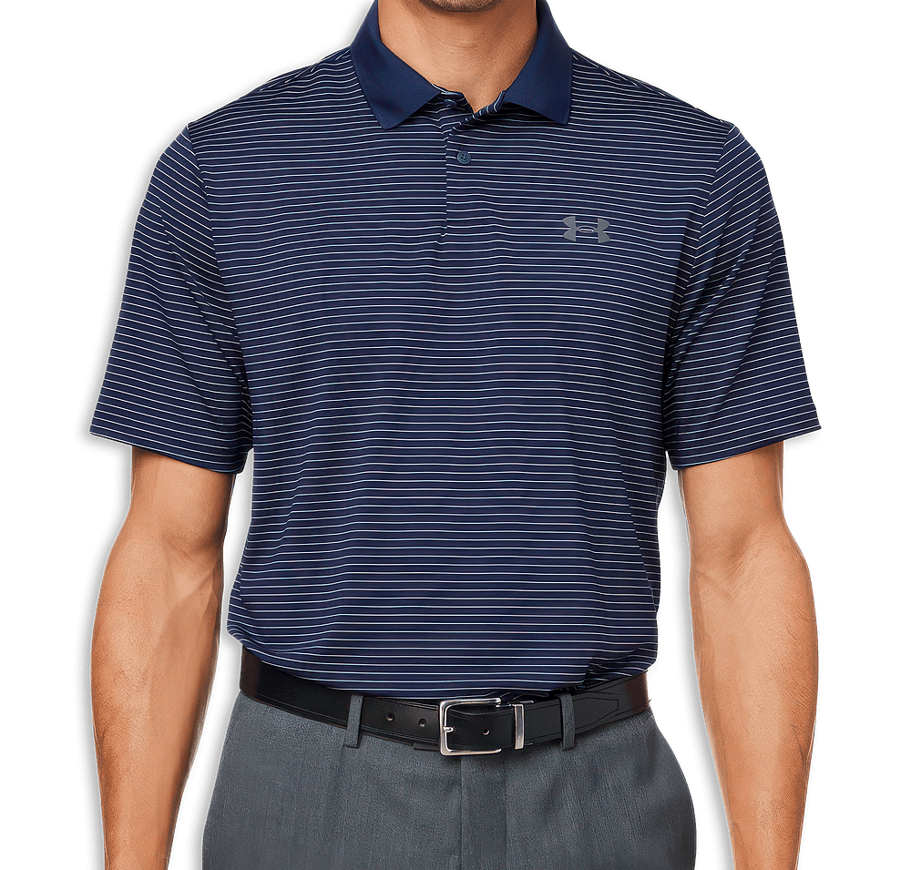 Under Armour Stripe UPF 50 Performance Polo 3.0 - Printed-default