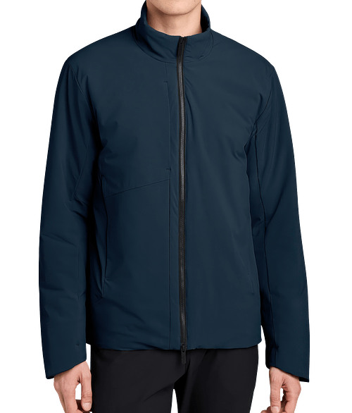 MiiR® Sashiko Recycled Stretch Puffy Jacket in Indigo Navy