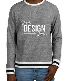 J. America Varsity Crewneck Sweatshirt