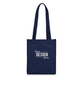 Mini Elm Non-Woven Grocery Tote - Color: Navy Blue
