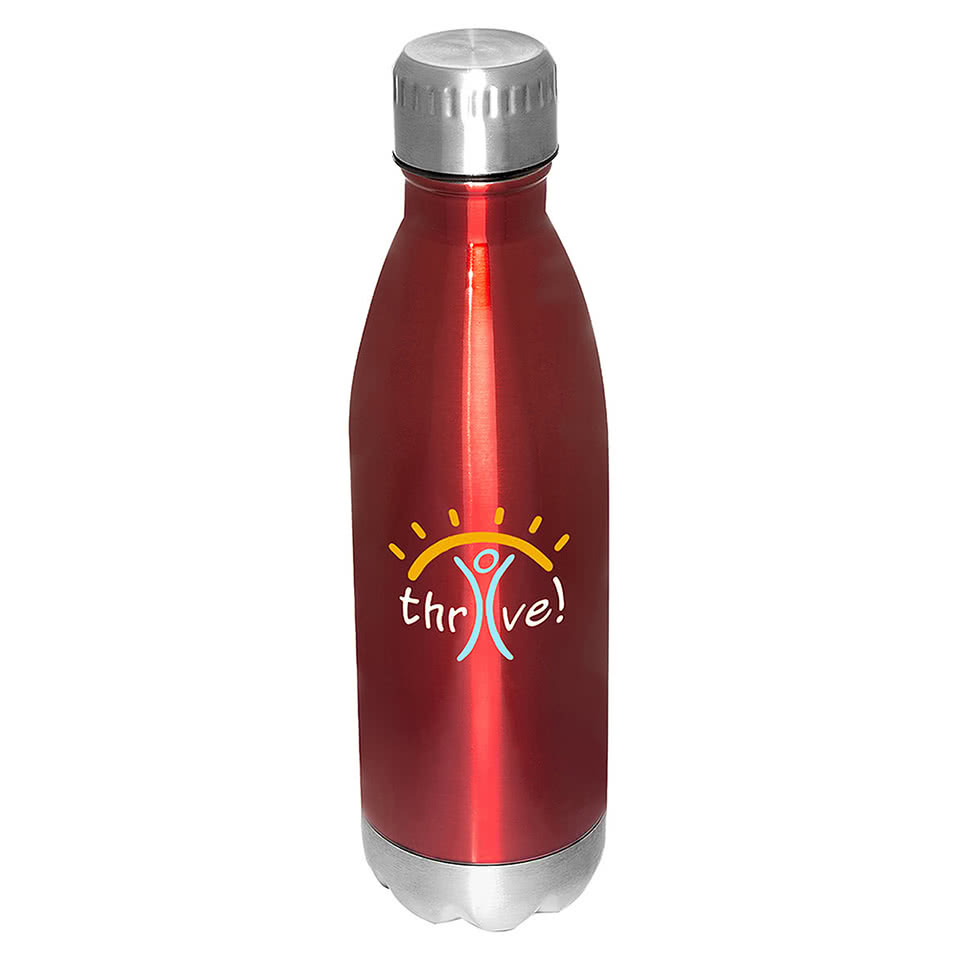 17 oz. Copper Lined Insulated Stainless Steel Water Bottle