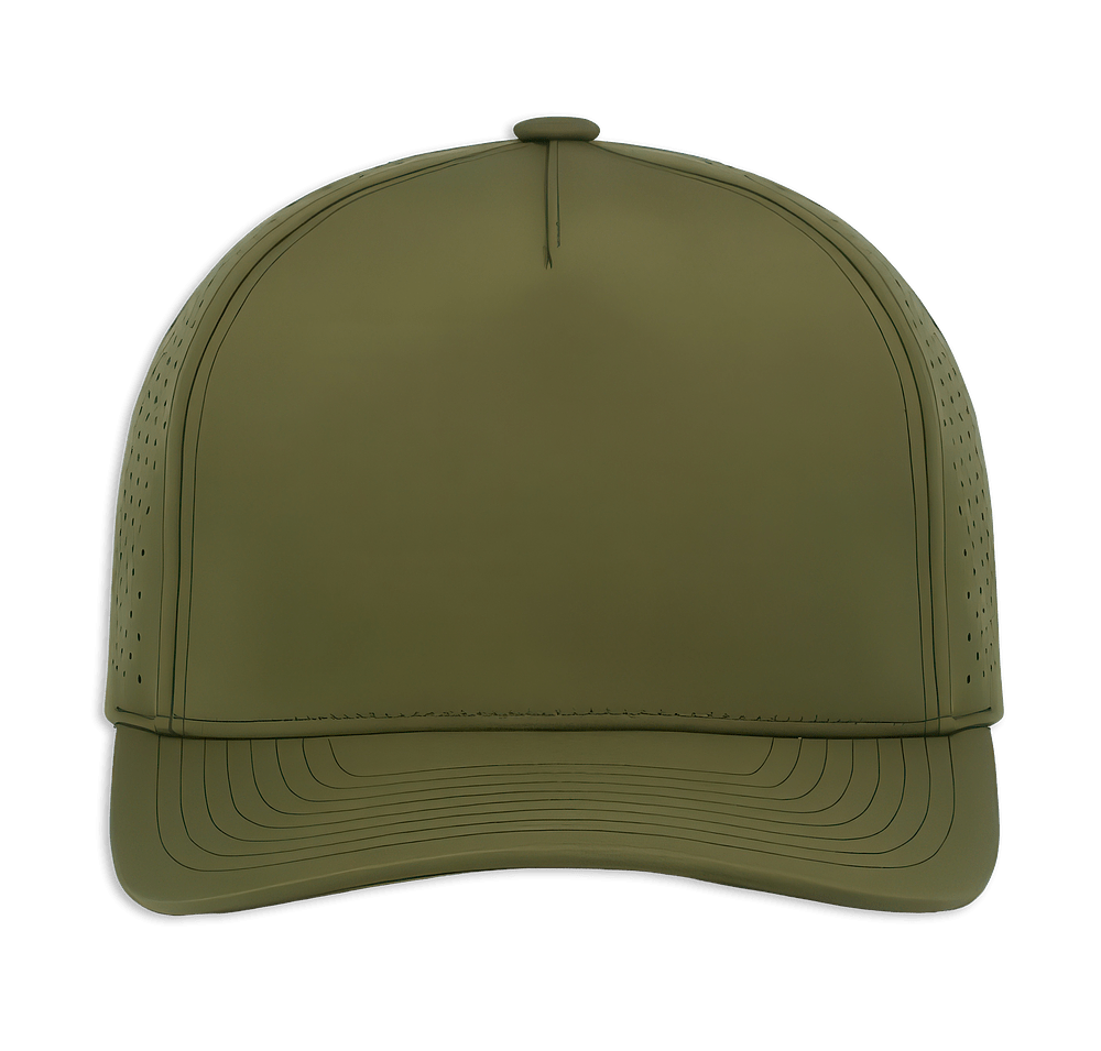 Pacific Headwear Weekender Perforated Snapback Trucker Hat-default