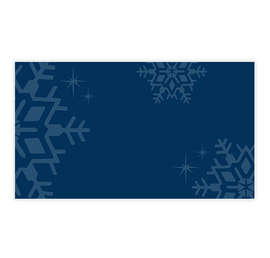 Full Color Business Card Magnet - .019" - Color: Holiday