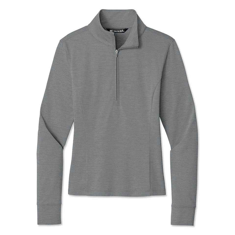 TravisMathew Women's Onward Stretch Half Zip Pullover