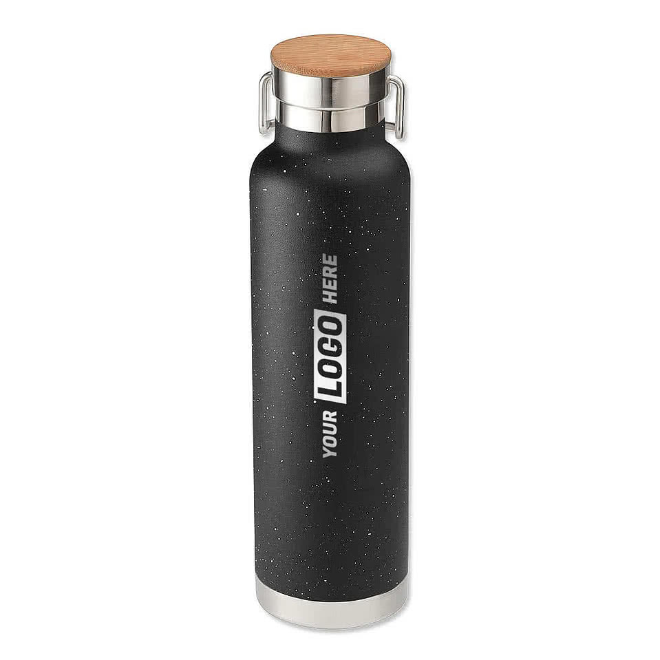 Laser Engraved 22 oz. Thor Speckled Copper Vacuum Insulated Water Bottle