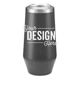 9 oz. Copper Vacuum Stemless Champagne Flute - Color: Gray