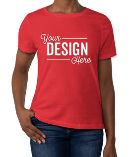 Bella + Canvas Women's Jersey T-shirt - Color: Red