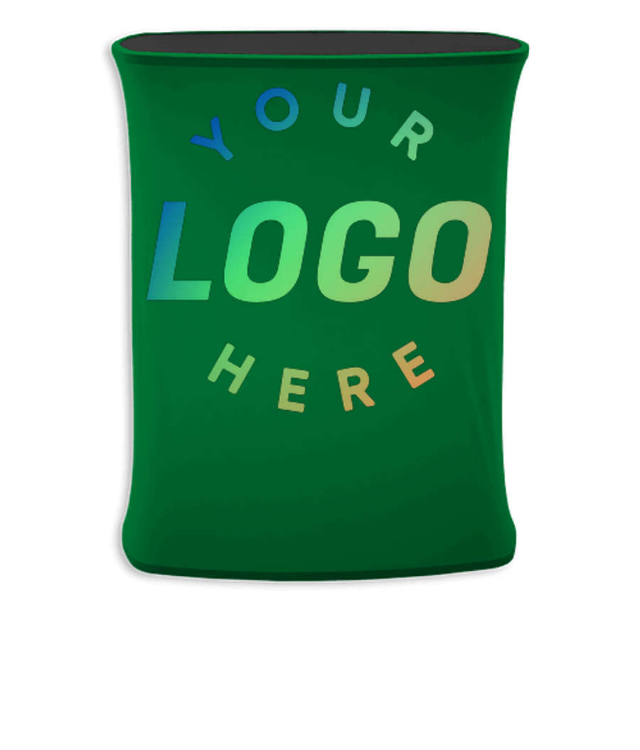 Full Color 31.5" x 39.75" Impress Rectangle Counter Display Kit in Kelly Green