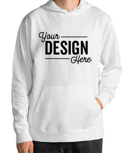 Delta Pullover Hoodie - Color: White