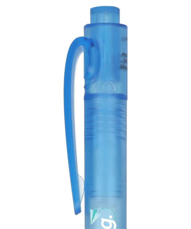 Full Color Recycled Ocean Bound Gel Pen (blue ink)