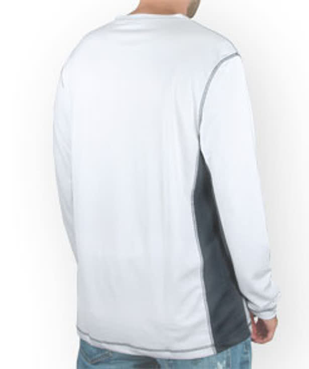 Alo Long Sleeve Color Block Performance T