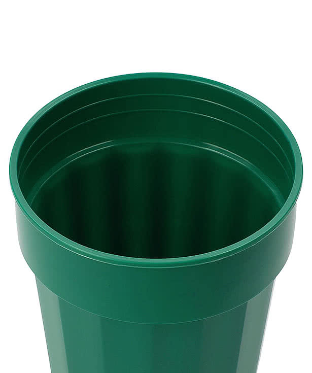 16 oz. Fluted Plastic Stadium Cup