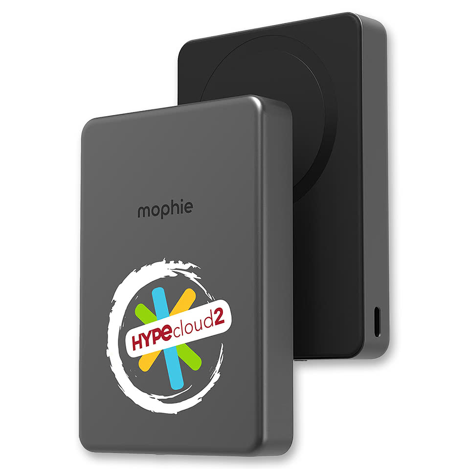 mophie Slim 10,000 mAh Qi 2 Wireless Power Bank