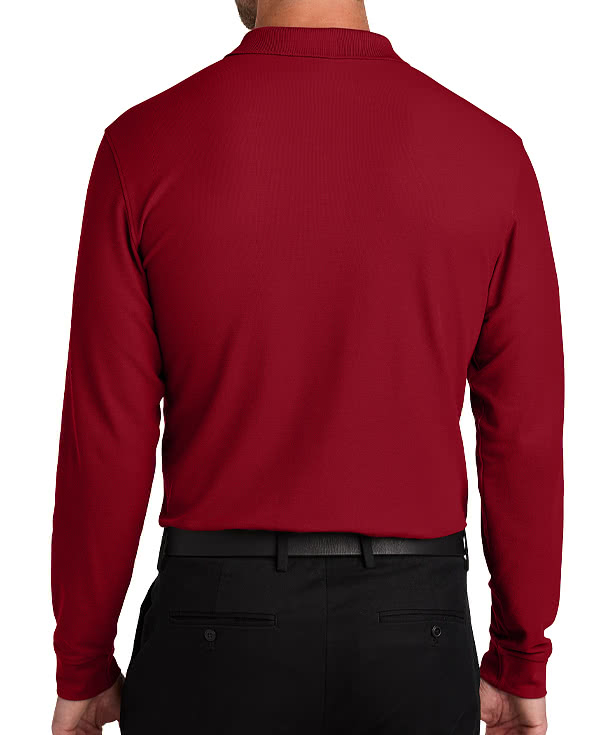 Port Authority Wearever UV Long Sleeve Performance Pique Polo