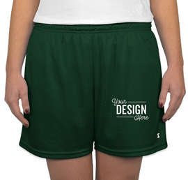 Champion Women's Active Mesh Shorts - Color: Athletic Dark Green