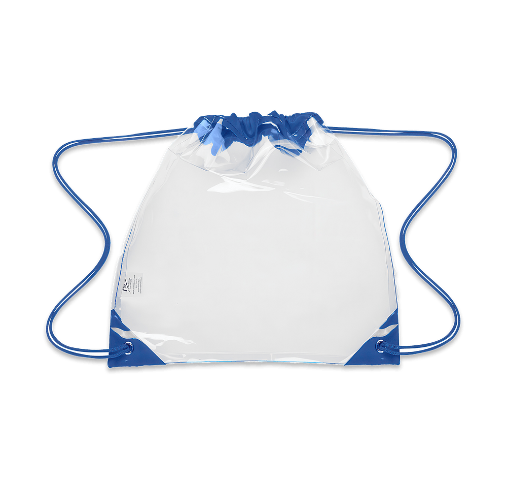 Touchdown Clear EVA Drawstring Bag-default