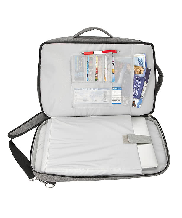 Full Color Kapston Pierce 15" Computer Briefcase Backpack