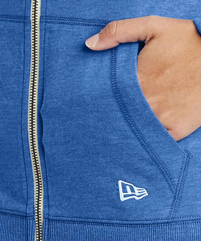 New Era Women's Sueded Lightweight Zip Hoodie