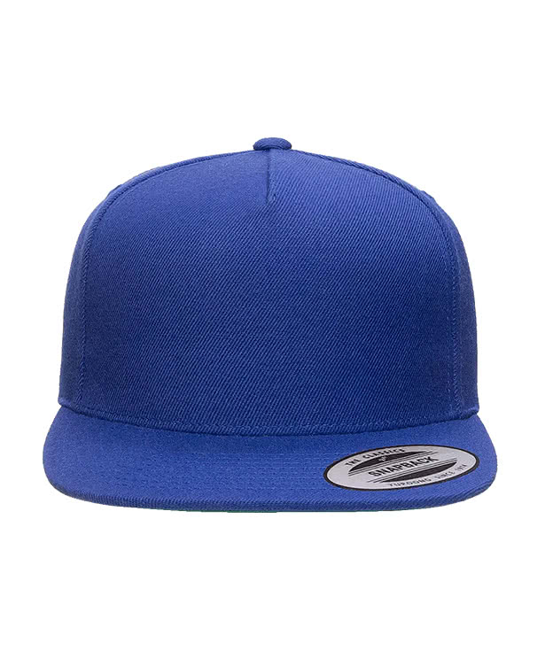 Yupoong Premium Five Panel Snapback Baseball Hat