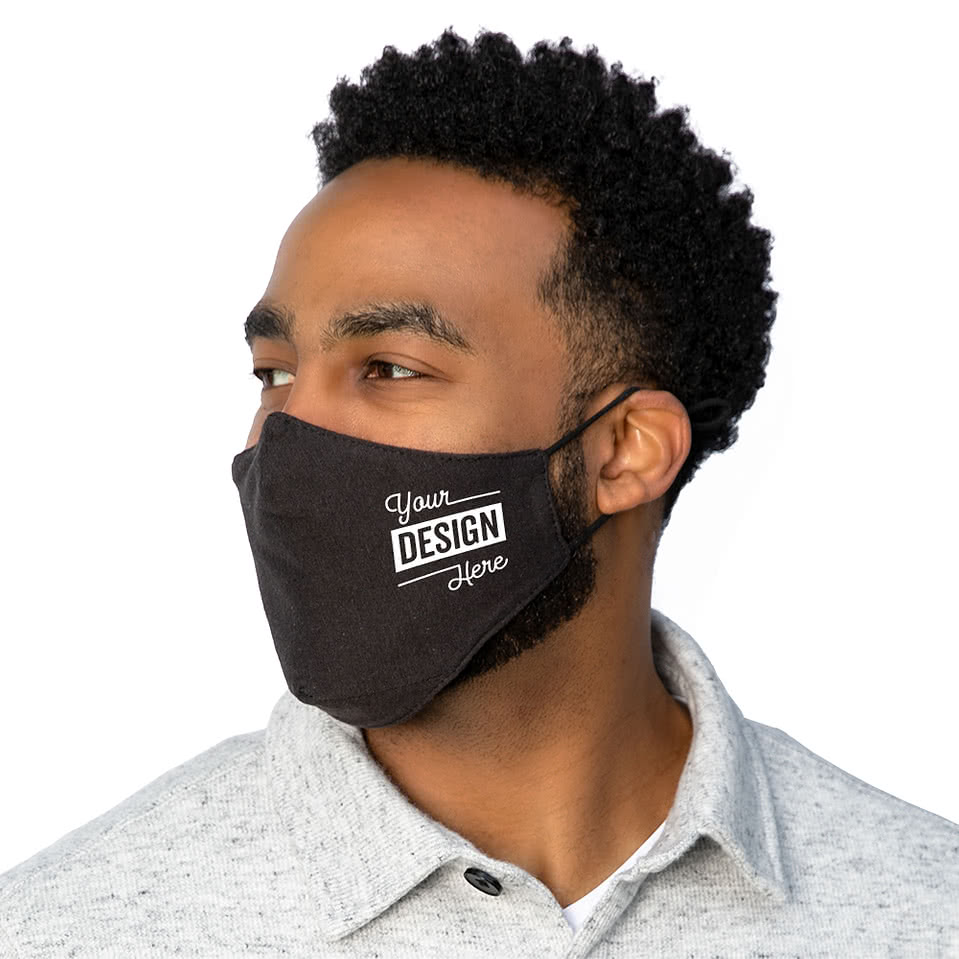 Customized Super Comfort Cotton Face Mask (Side Print)