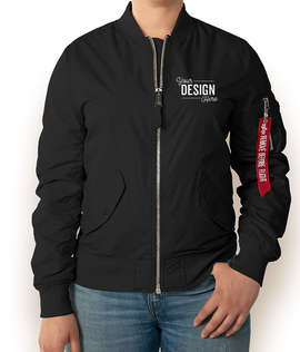 Alpha Industries Women's L-2B Scout Jacket - Color: Black