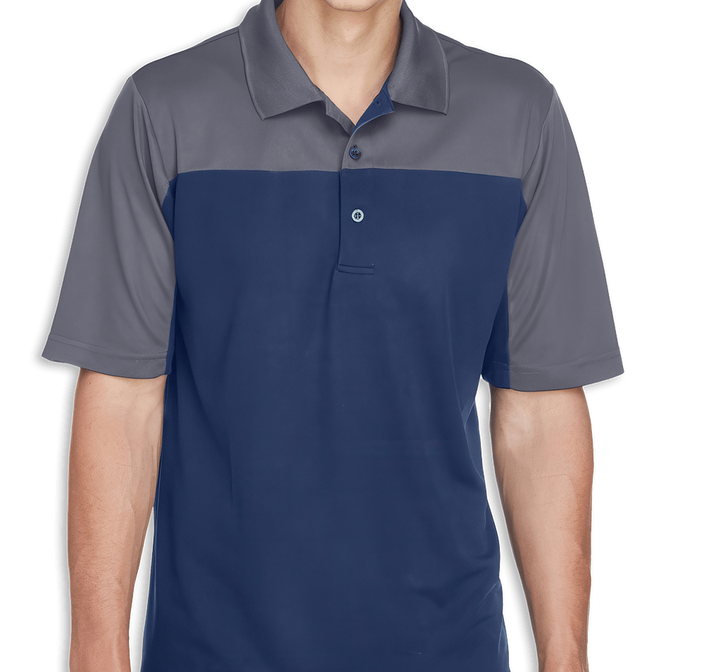 Core 365 Balance Colorblock Performance Pique Polo - Printed-default