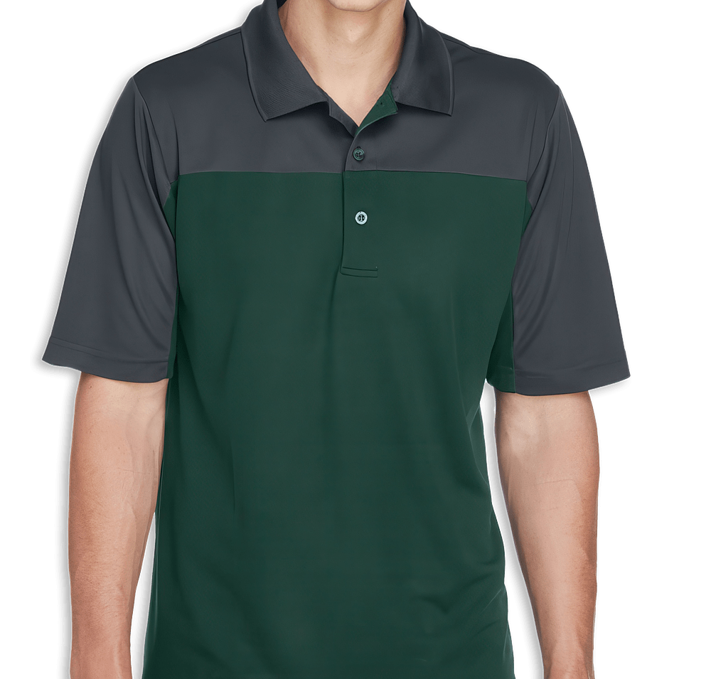 Core 365 Balance Colorblock Performance Pique Polo - Printed-default