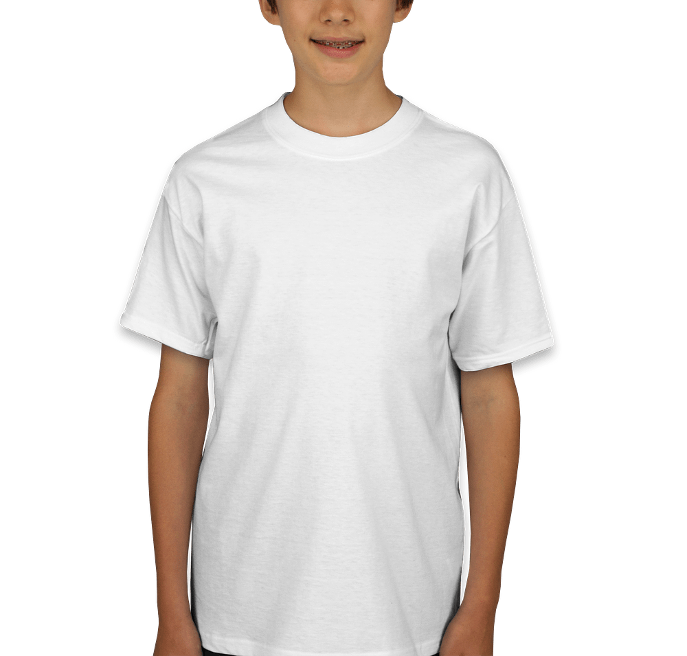 Hanes Youth Beefy-T Crewneck T-shirt-default