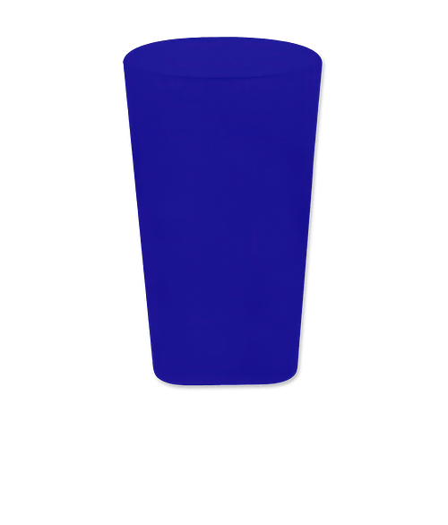 Full Color 2 oz. Plastic Shot Glass in Blue