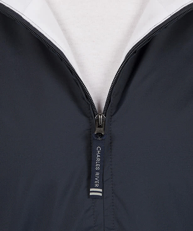 Charles River Classic Striped Hooded Packable Anorak