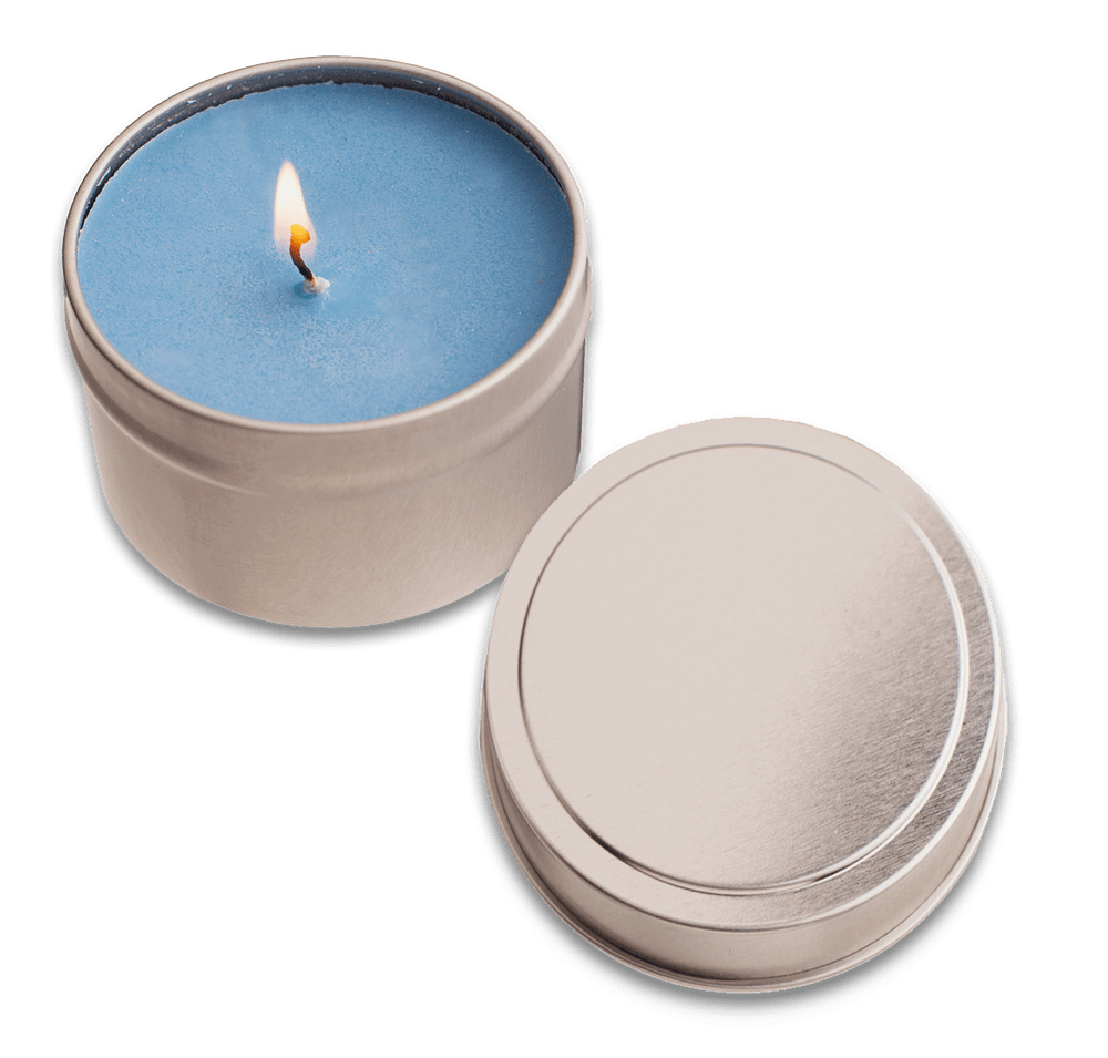 Full Color 4 oz. Scented Candle in Round Tin-default