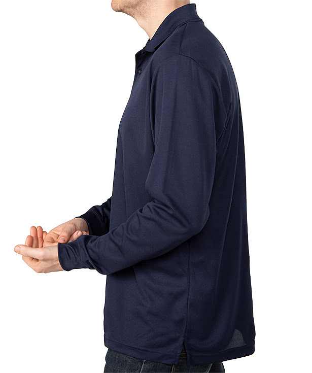 Custom Core 365 Tall Long Sleeve Performance Pique Polo - Printed