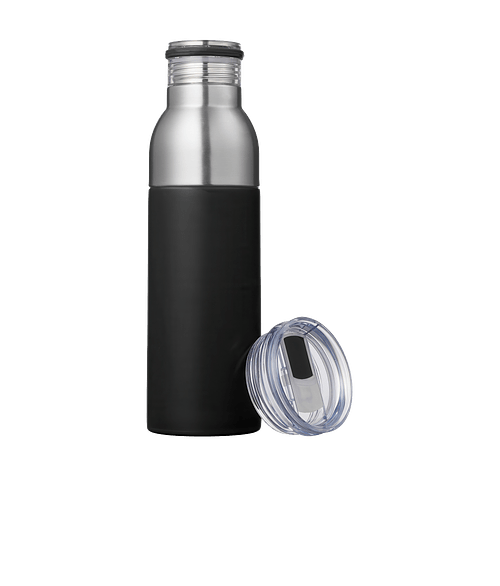 22 oz. Hampton Convertible Insulated Water Bottle & Tumbler in BLACK