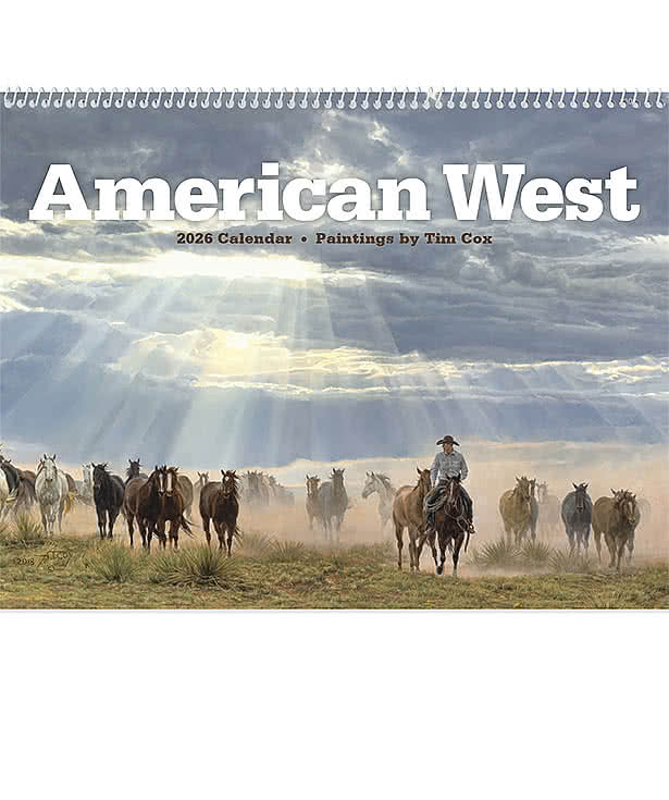 American West by Tim Cox Calendar