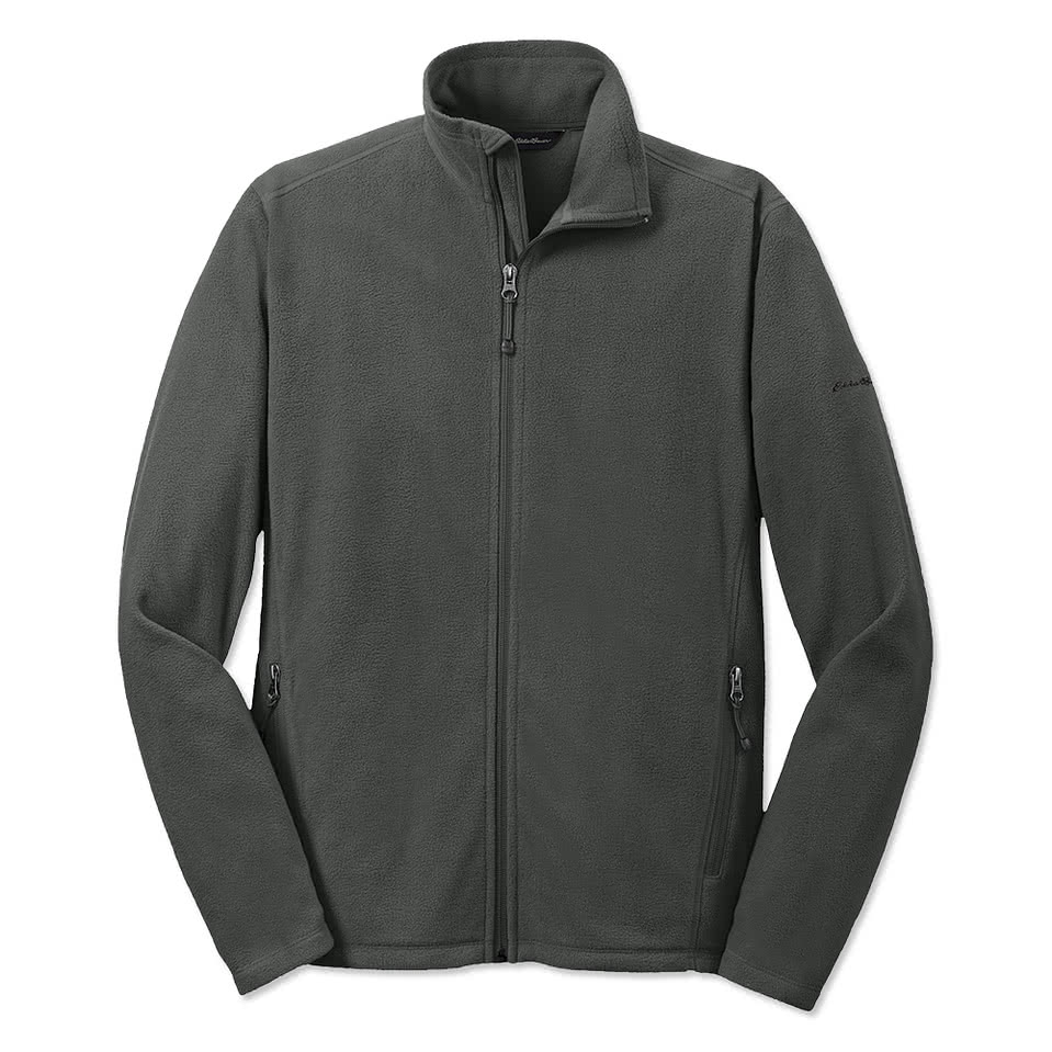 Eddie Bauer Full Zip Microfleece Jacket