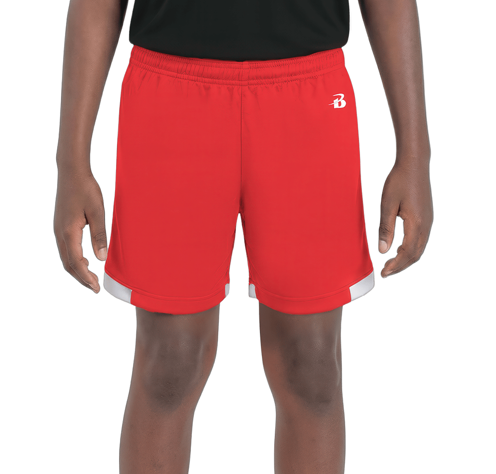 Badger Sport Youth On The Rise Performance Shorts-default