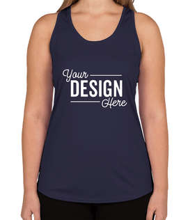 Augusta Women's Mesh Back Performance Racerback Tank - Color: Navy