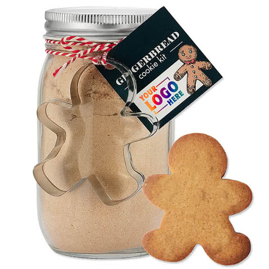 Full Color 16 oz. Mason Jar Cookie Kit in Sugar Cookie Mix