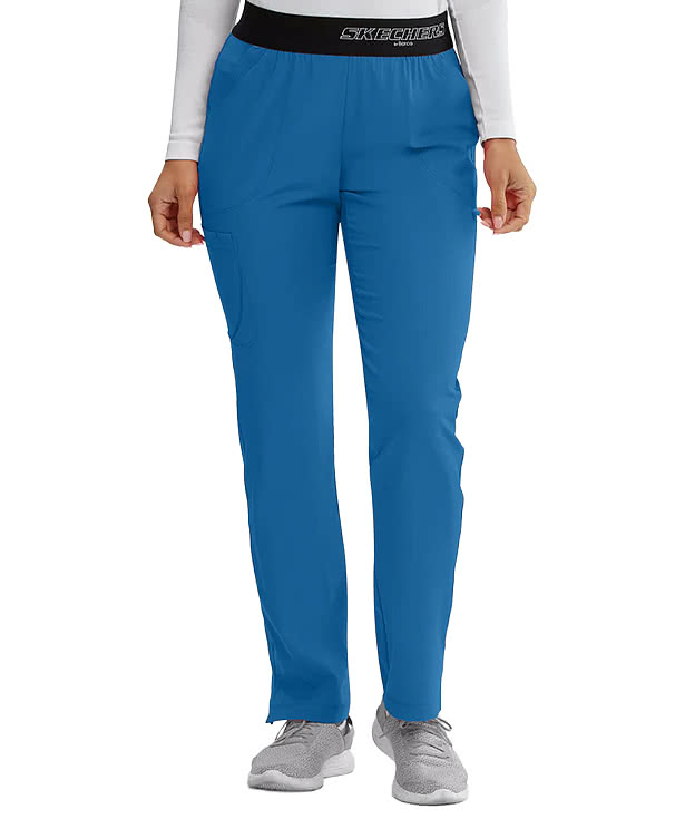 Skechers by Barco Women’s Breeze Recycled 3-Pocket Elastic Waist Scrub Pant