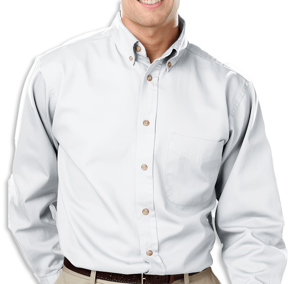 Blue Generation Colorfast Twill Long Sleeve Dress Shirt-default