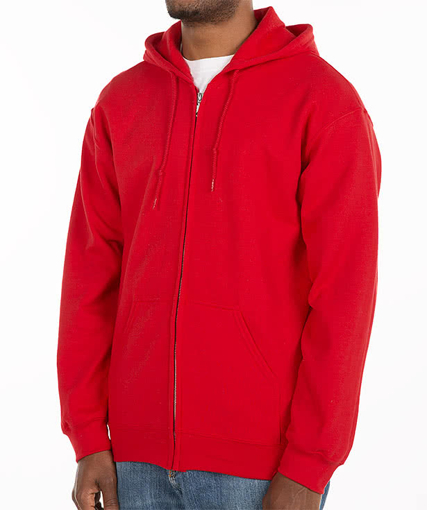 Canada - Gildan Midweight 50/50 Zip Hoodie