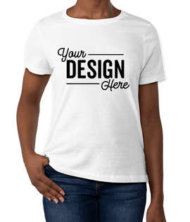 Bella + Canvas Women's Jersey T-shirt - Color: White