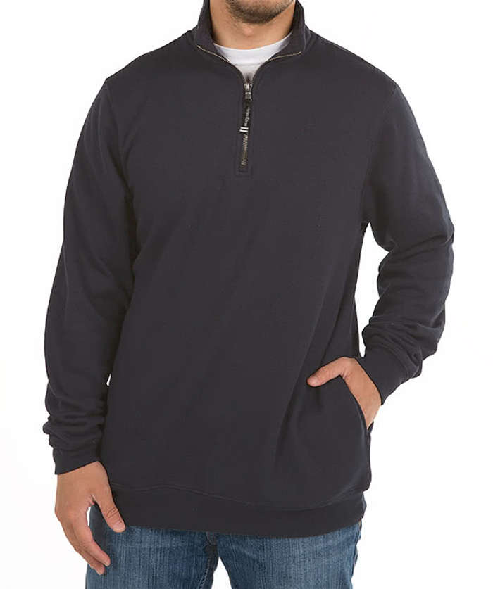 Charles River Crosswind Quarter Zip Sweatshirt - Printed
