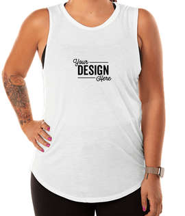 Alternative Apparel Women's Slinky Jersey Muscle Tank - Color: White