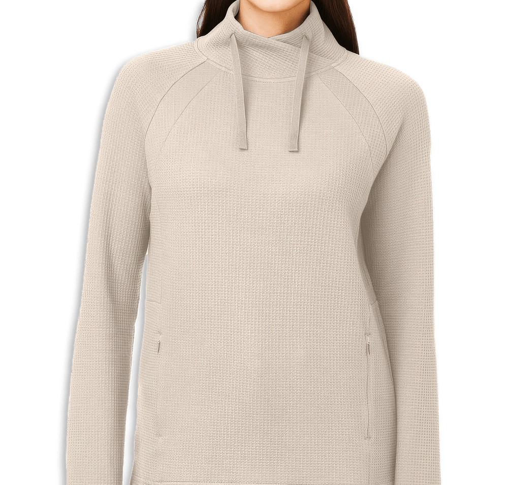 North End Women's Rhythm Waffle Performance Pullover-default
