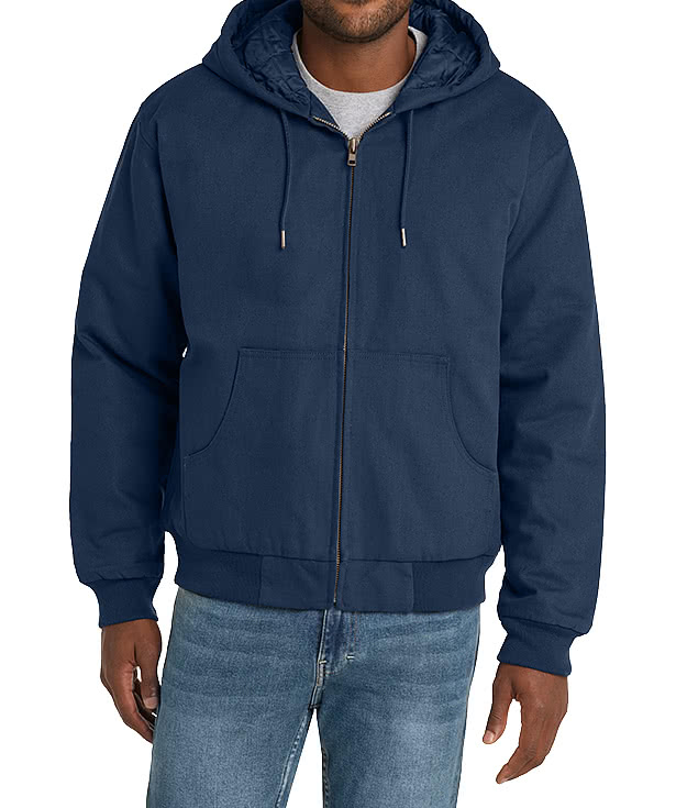 CornerStone Duck Cloth Hooded Insulated Work Jacket